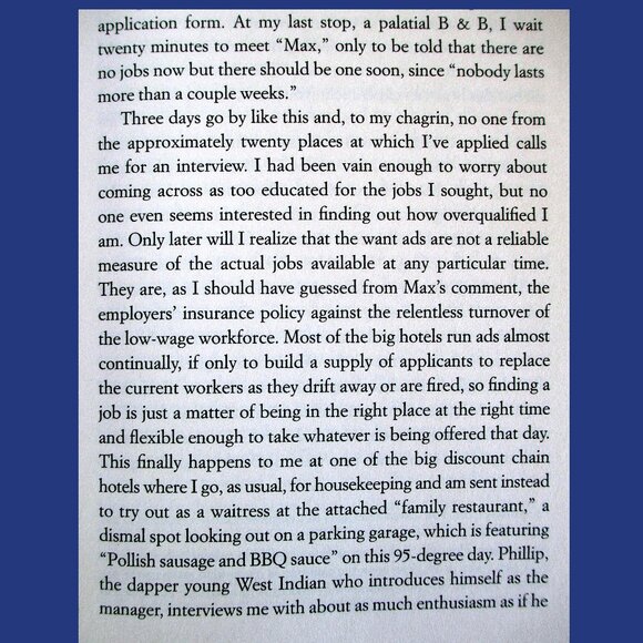 Book - Nickel and Dimed: On (Not) Getting By in America, by Barbara Ehrenreich - Picture 7 of 14